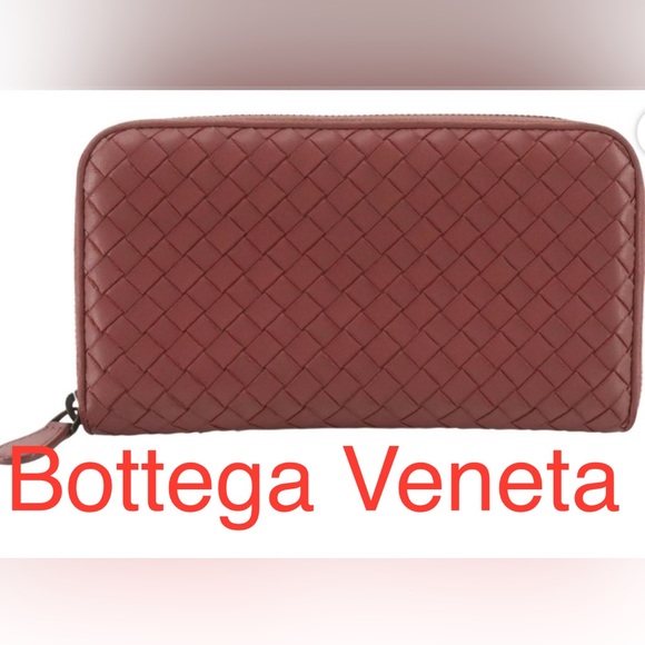 Authentic Bottega Veneta Pink Full inclusion Zip Wallet with box & dust bag. - Picture 1 of 16